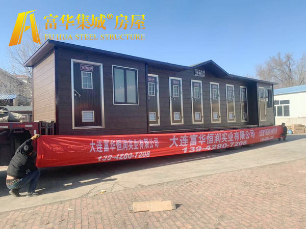 蛟河富华恒润实业承接新疆博湖县生态公厕项目